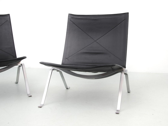 Image 1 of Paar Scandinavische Fauteuils Model Pk22