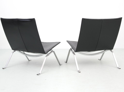 Paar Scandinavische Fauteuils Model Pk22