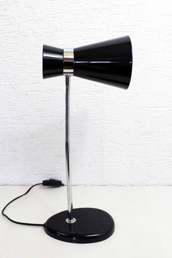 Image 1 of Diabolo bureaulamp uit de jaren 70/80