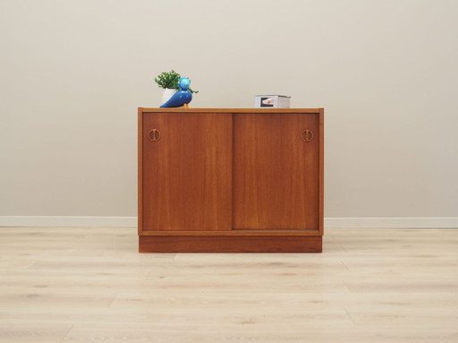 Teak kabinet, Deens ontwerp, 1970S, Productie: Denemarken