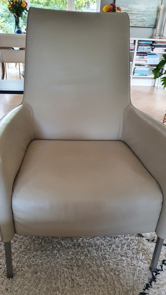 Image 1 of Linteloo Romeo leren fauteuil