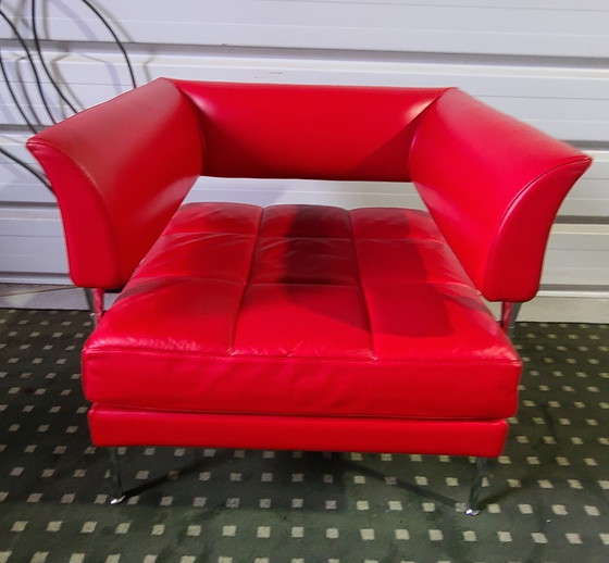 Image 1 of Hydra Castor Sofa en Fauteuil van Poltrona Frau, 2001