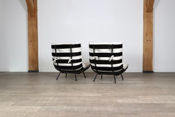 Image 1 of Paar Costela-loungestoelen van Carlo Hauner en Martin Eisler, jaren 50