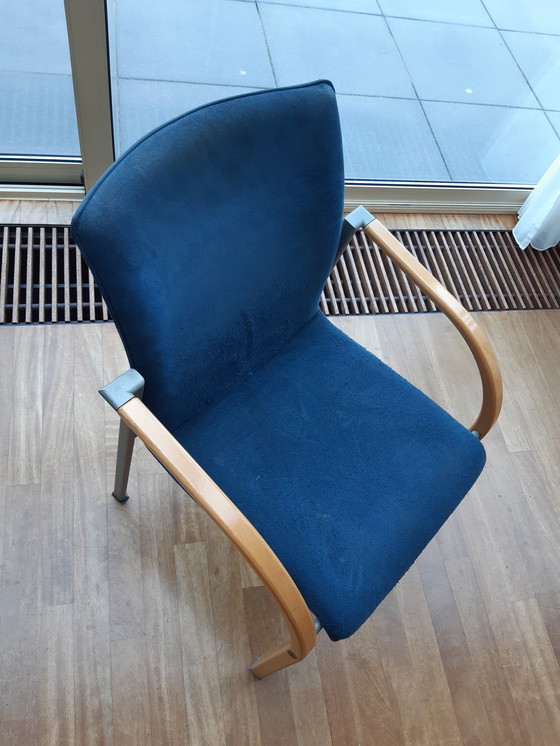 Image 1 of 6x Leolux Cimaronne eetkamer stoelen