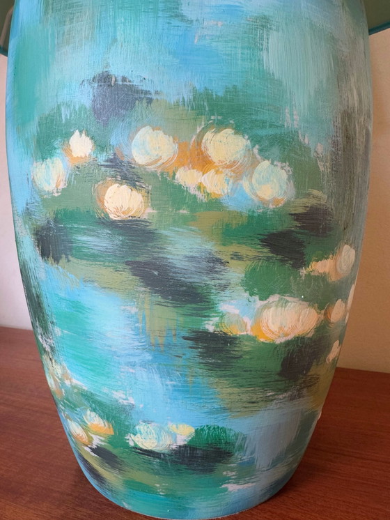 Image 1 of Louis Drimmer "Waterlelies" lamp 1980