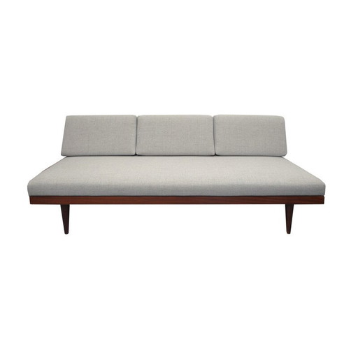 Vintage dagbed in teak van Ingamr Relling voor Ekornes, jaren 1960