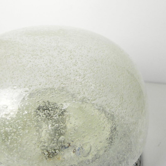 Image 1 of Vintage chromen plafondlamp van Hillebrand, Duitsland 1970