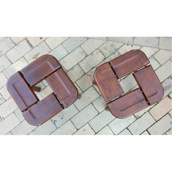 Image 1 of Paar vintage krukjes van Olof Ottelin voor Stockmann, Finland 1958