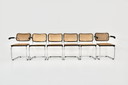 Eetkamerstoelen Stijl B32 van Marcel Breuer, Set van 6