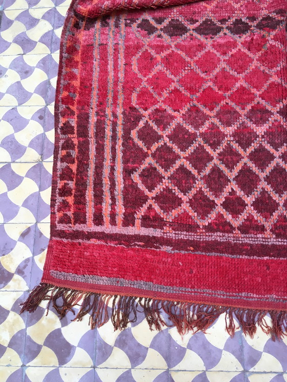 Image 1 of Tapijt Boujaad Vintage 293 X 150 Cm