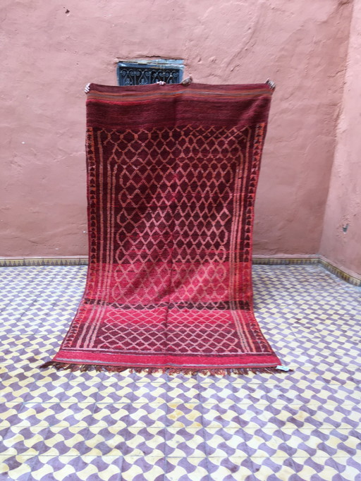 Tapijt Boujaad Vintage 293 X 150 Cm