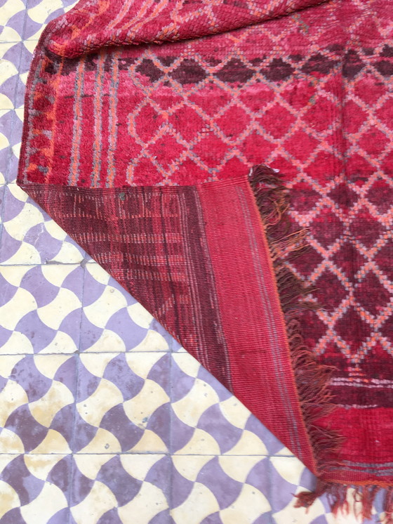 Image 1 of Tapijt Boujaad Vintage 293 X 150 Cm