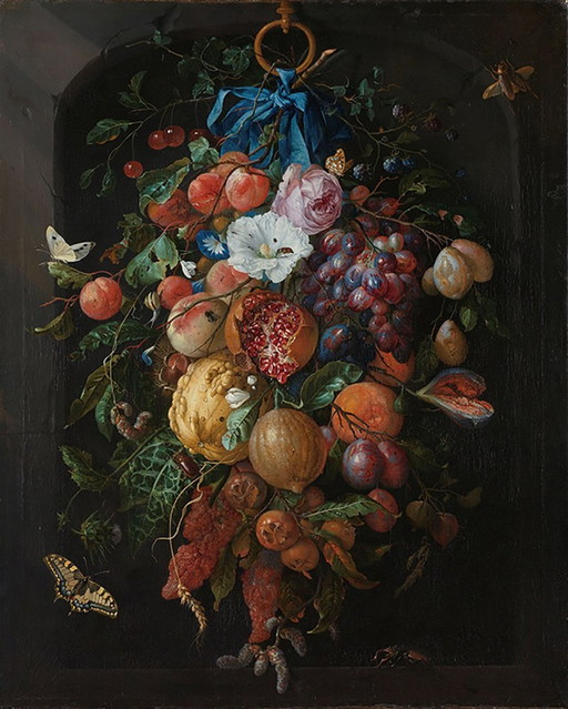 Jan Davidsz De Heem---Festoen Met Vruchten