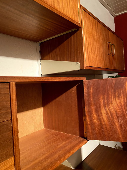 8 Delig Midcentury Modern Teakhouten Wandmeubel