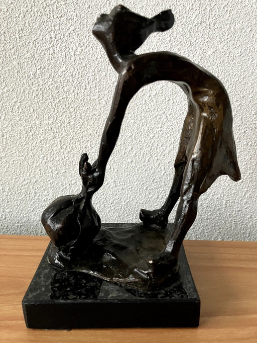 Bronzen Beeld Berend Seiger - Sjalotje Ootmarsum 1994