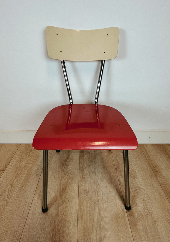 Image 1 of Vintage houten stoel