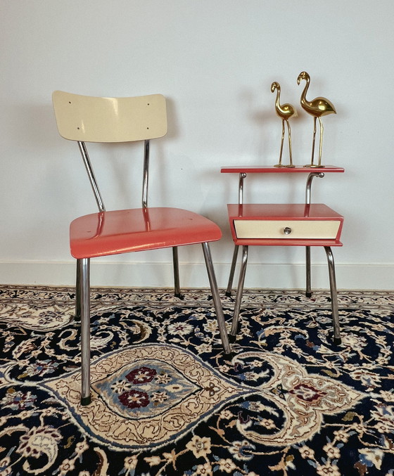 Image 1 of Vintage houten stoel