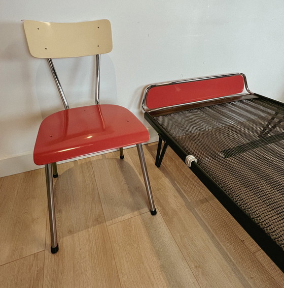 Image 1 of Vintage houten stoel