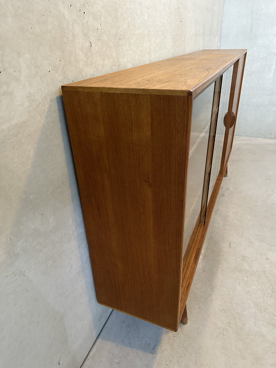 Image 1 of Vintage Herbert Elsibb boekenkast / vitrine (Denemarken)