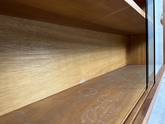 Image 1 of Vintage Herbert Elsibb boekenkast / vitrine (Denemarken)