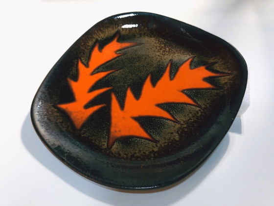 Image 1 of Vintage Schotel - Vide Poche - Keramiek - À La Manière De Gilbert Valentin - 1950-1960