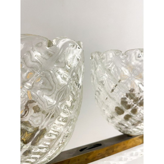 Image 1 of Vintage kroonluchter van Murano glas door Ercole Barovier, Italië 1930