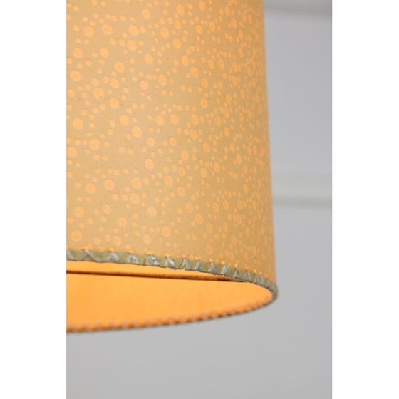 Image 1 of Vintage staande lamp met krantenstandaard 1950