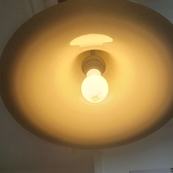 Image 1 of Vintage Heksenhoed hanglamp wit