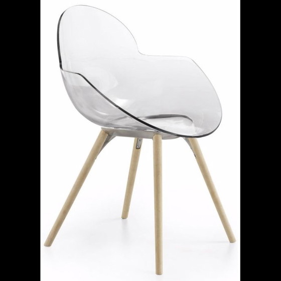 Image 1 of Set van 6 vintage stoelen van Studio Zetass