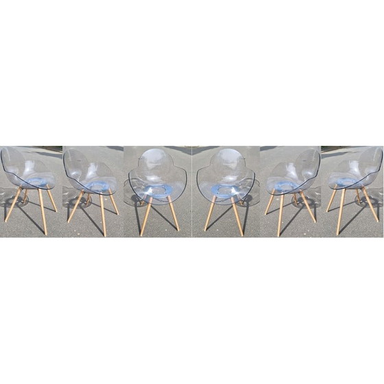 Image 1 of Set van 6 vintage stoelen van Studio Zetass