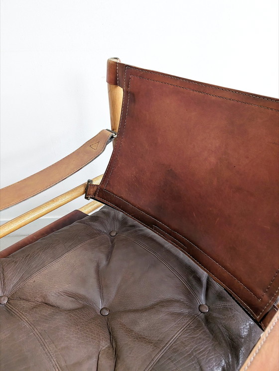 Image 1 of 2x Arne Norell 'Sirocco' Safari Stoelen