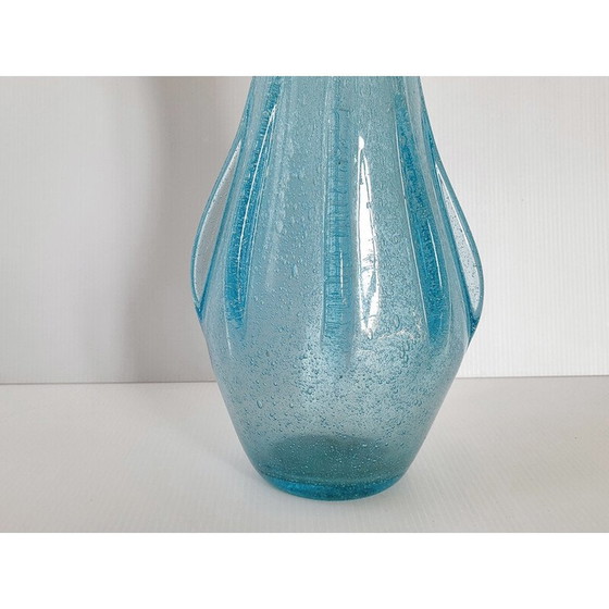 Image 1 of Vintage Murano glazen vaas van Barovier en Toso, 1960