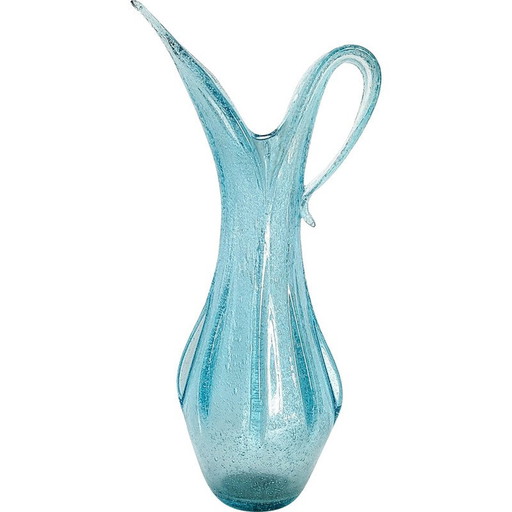 Vintage Murano glazen vaas van Barovier en Toso, 1960