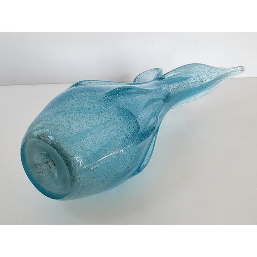 Vintage Murano glazen vaas van Barovier en Toso, 1960