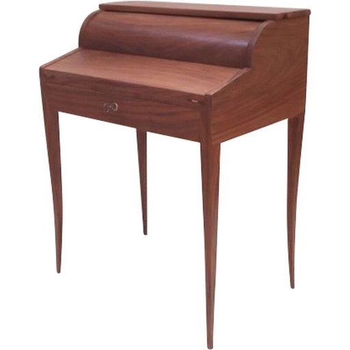 Klassiek notenhouten bureau 1940