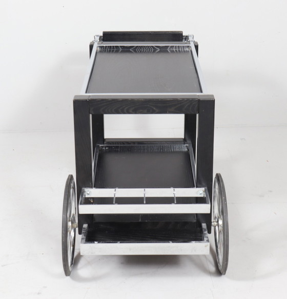 Image 1 of Vintage bar trolley/thee trolley, Frankrijk, jaren 1980