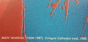 Warhol, Andy - Kölner Dom / Dom van Keulen (Rood) - kunstdruk