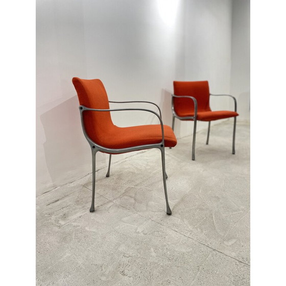 Image 1 of Paar vintage stoelen met armleuning