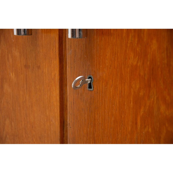 Image 1 of Vintage Bauhaus eikenhouten kast door Vichr en Spol voor Kovona, Tsjecho-Slowakije 1930