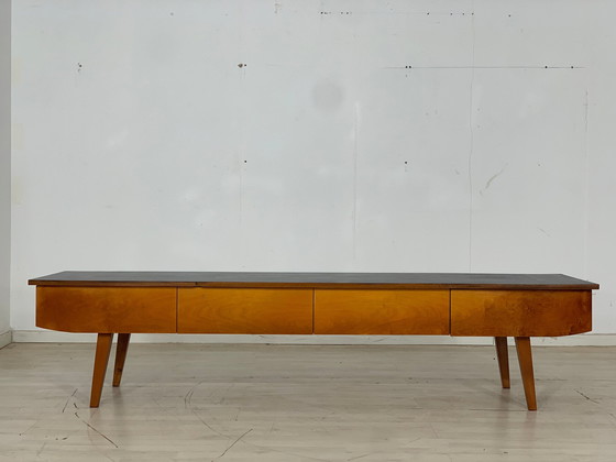 Image 1 of Mid Century lowboard dressoir longboard ladekast