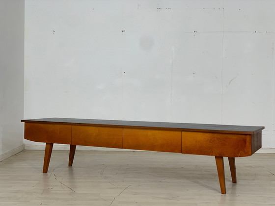 Image 1 of Mid Century lowboard dressoir longboard ladekast
