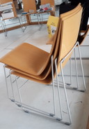 6x Sellex Hammok basis stoel deur Burkhard Vogtherr