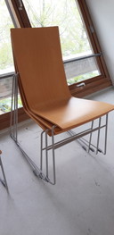 6x Sellex Hammok basis stoel deur Burkhard Vogtherr