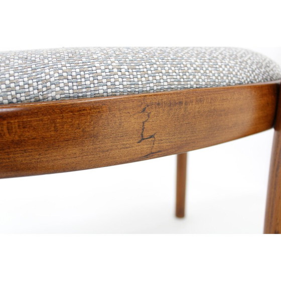 Image 1 of Vintage zinken stoffen stoel van Antonin Suman voor Ton, Tsjecho-Slowakije 1970