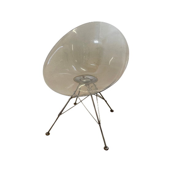 Image 1 of Phillipe Starck - Kartell - EROS / Ero |S| - Transparant op Eiffeltorenvoet - Set van 4