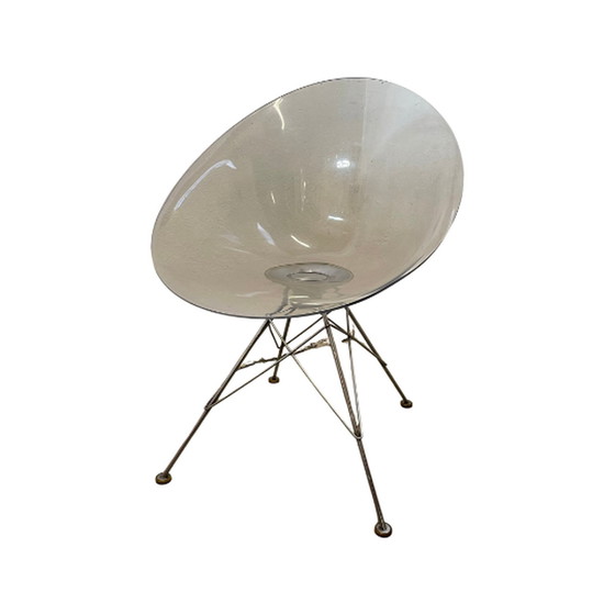 Image 1 of Phillipe Starck - Kartell - EROS / Ero |S| - Transparant op Eiffeltorenvoet - Set van 4