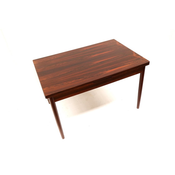 Image 1 of Vintage uitschuifbare palissander eettafel gemaakt in de jaren '60
