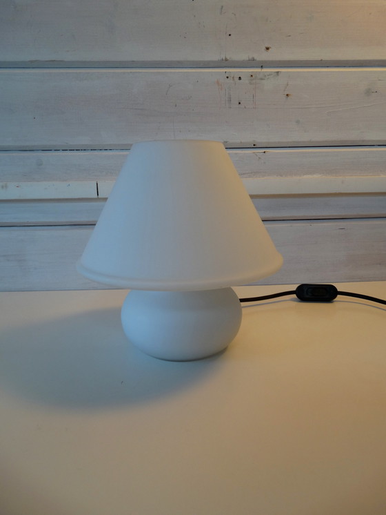 Image 1 of Glashütte Limburg mushroom lamp