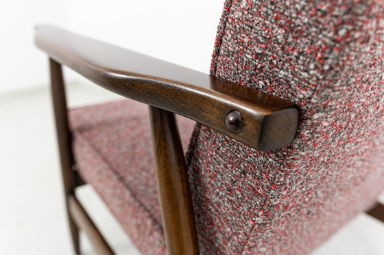 Image 1 of Vintage beuken fauteuil, Polen, 1960S