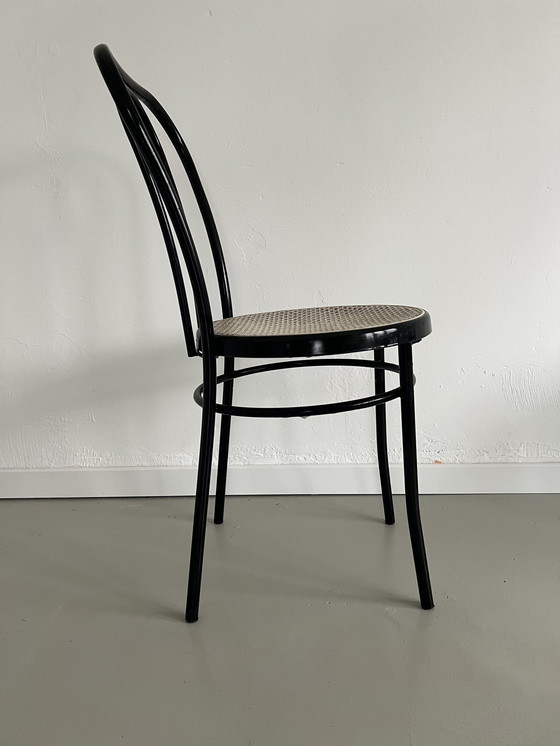 Image 1 of Thonet Stijl Vintage Stoelen 4X